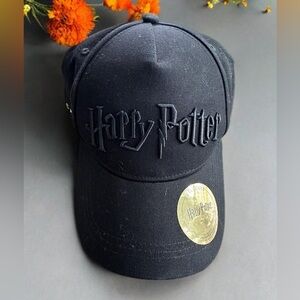 Black Harry Potter Cap. New. Kids/ Men/ Women